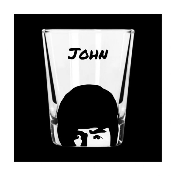The Beatles, set of 4 Shot Glasses - Picture 5 of 5